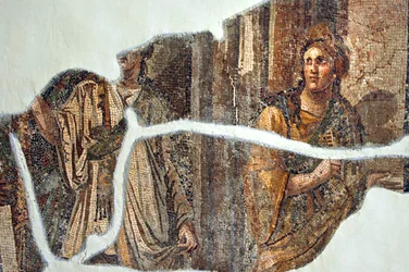 Isiac-Zeremonie-Mosaik aus Vakto, Türkei