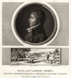 Jean Antoine Joseph Debry, Gesandter der Französischen Republik, Redner