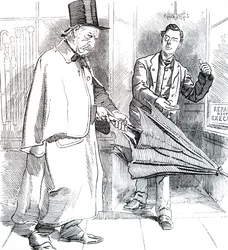 Joseph Chamberlain und William Ewart Gladstone