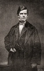 Nathaniel Prentice Banks, aus The Century Magazine, veröffentlicht 1887 (Stich)