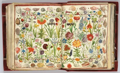 Seiten aus dem Album Amicorum von Philipp Hainhofer, 1596-1633