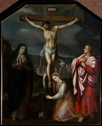 Pfarrkirche Sint-Martinus. Die Kreuzung. 17. Jahrhundert