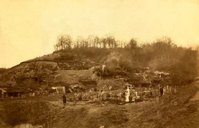 Fotografie aus einem persönlichen Album eines Infanterieleutnants während der ersten Monate des Ersten Weltkriegs