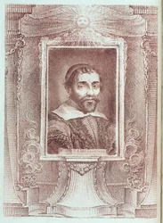 Pierre Gassendi, französischer Wissenschaftler und Mathematiker, Mitte des 17. Jahrhunderts