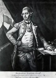 Porträt von Horatio Gates (Gravur)