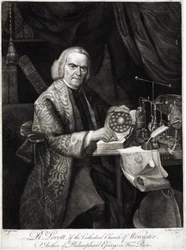 Richard Lovett, britischer Physiker, ca. 1750-1780