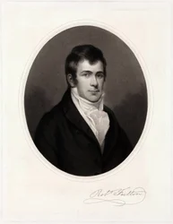 Robert Fulton, amerikanischer Erfinder, um 1800