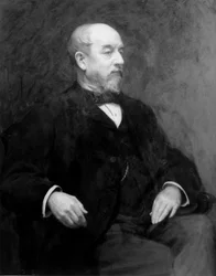 Sir John Pender, englischer Pionier der Unterwassertelegraphie, ca. 1880