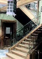 Treppe im Goethehaus