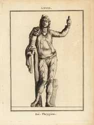 Statue eines phrygischen Königs