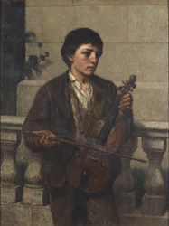 Straßenmusiker 1800