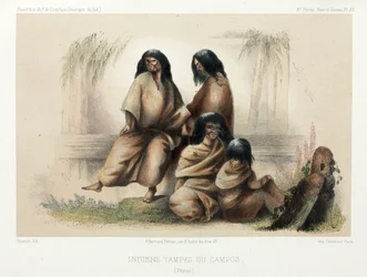 Tampas oder Campos Indianer, Peru