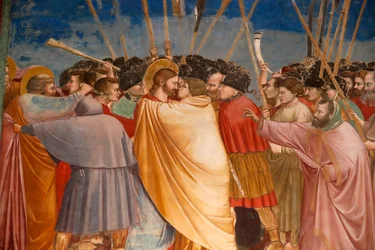 Die Scrovegni-Kapelle. Fresko von Giotto