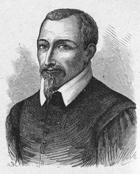 Der Chemiker Olivier de Serres, ca. 1880 (Gravur)