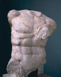 Torso eines Athleten, Griechisch (Parischer Marmor)