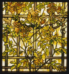 Trompetenblume Glasfenster, Tiffany Studios