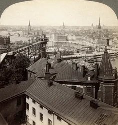 Stadtansicht, Stockholm, Schweden