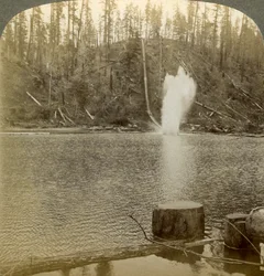Wasserrutsche, Oregon, USA
