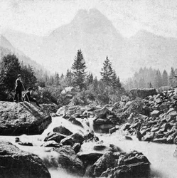 Der Wellhorn bei Rosenlain, Schweiz, frühes 20. Jahrhundert