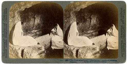 Das Grab Jesu, außerhalb Jerusalems, Palästina, 1897