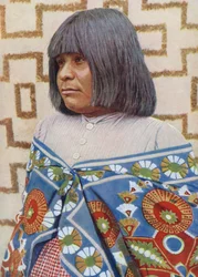 Arizona. Squaw des Walapai-Stammes in Arizona. 1920
