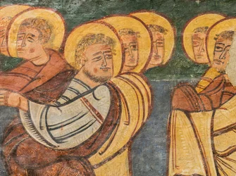 Jaca, Spanien. Romanische Kunst.