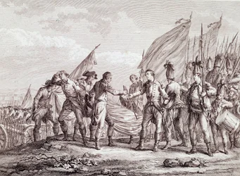 Amerikanischer Unabhängigkeitskrieg: Kapitulation von General Burgoyne in Saratoga