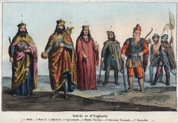 Alter König von Ungarn - Attila - Bela I der Champion oder der Weise - Albert I von Deutschland