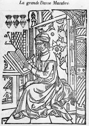 Autor des großen Totentanzes schreibt.