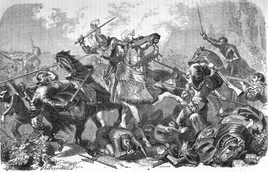 Schlacht von Pavia (Italien), 24. Februar
