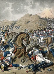 Schlacht von Moskau (auch Schlacht von Borodino), Eroberung der Redoute