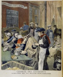 Charité des Étudiants, das Werk von Butte aux Cailles