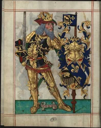 Karl der Große (742-814) - Charles der Große (Aus Livro do Ameiro-Mor)