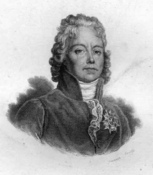 Charles Maurice de Talleyrand Périgord (1754-1838), französischer Politiker. Kupferstich des 19. Jahrhunderts