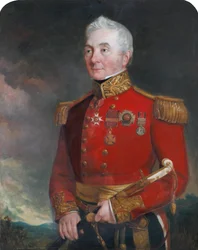 Oberst (später General) Sir James Archibald Hope (1785-1871), in der Uniform eines Generaloffiziers