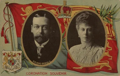 Krönungssouvenir, König George V
