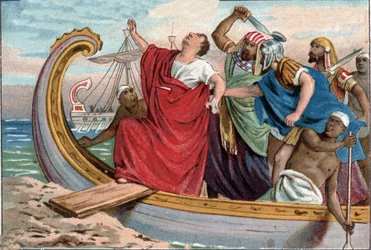 Tod des Pompeius des Großen (Gneo Pompeo Magno oder Gnaeus Pompeius Magnus)