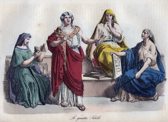 Vier römische Sibyllen