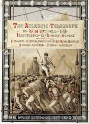 Frontispiz des Buches "Das Atlantische Telegraphenkabel" von W. H. Russel, ca. 1860