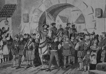 Deutscher Bauernkrieg (1524-1526): Das Heilbronner Fähnlein löst sich auf