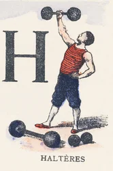 H: Hanteln