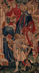 Geschichte von Saint Piat und Saint Eleuthère, Szene 8 (Detail)