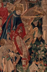 Geschichte von Saint Piat und Saint Eleuthère, Szene 8 (Detail)