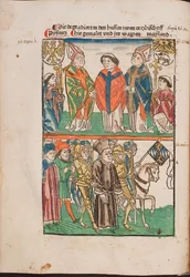 Jan Hus (1365-1415) wird der weltlichen Macht übergeben