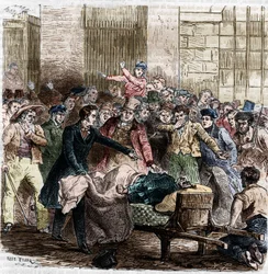 Die Cholera, Paris, April 1832.
