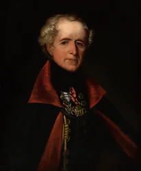 Generalleutnant Sir Samuel Venables Hinde KCB, um 1832