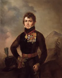 Major Sir John Scott Lillie, 7. Cacadores, Portugiesische Armee, um 1820