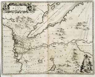 Karte von Ägypten