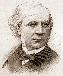Mitglieder der Académie Française im Jahr 1895: Porträt von Octave Gréard (1828-1904), hoher Beamter und Literaturhistoriker, französischer Literaturkritiker.