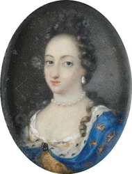 Miniatur von Königin Ulrika Eleonora die Ältere von Schweden, ca. 1680